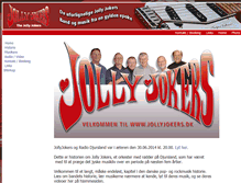Tablet Screenshot of jollyjokers.dk